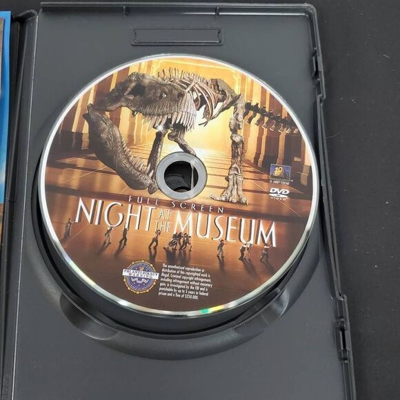 Night at the Museum 2006 Film Movie DVD - Picture 3 of 5